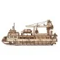 UGEARS 3D Wood Puzzle Research Ship UGEARS UG-70135 - 4 UG-70135-UGEARS 3D Wood Puzzle Research Ship - UG-70135