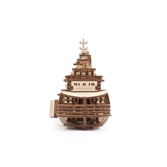 UG-70135-UGEARS 3D Wood Puzzle Research Ship