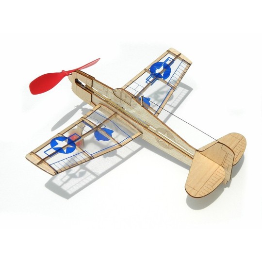 S0284503-U.S. Hellcat mini avion balsa Guillow's