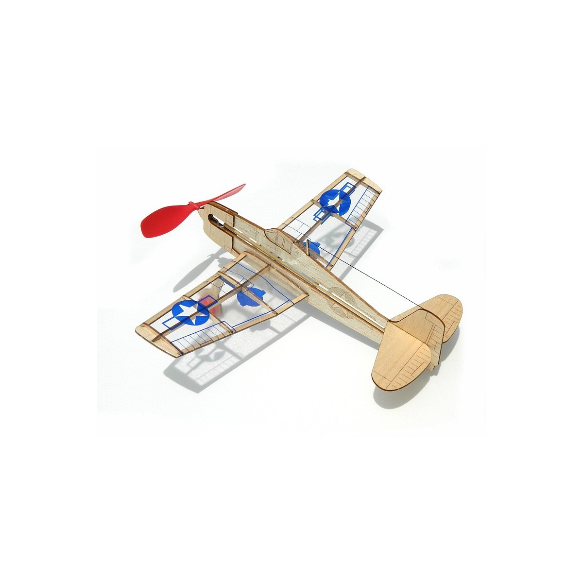 U.S. Hellcat mini plane balsa Guillow's Guillow's S0284503 - 1