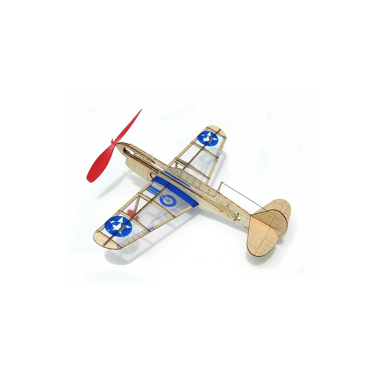 U.S. Warhawk mini plane balsa Guillow's Guillow's S0284502 - 1 U.S. Warhawk mini plane balsa Guillow's Guillow's S0284502 - 1