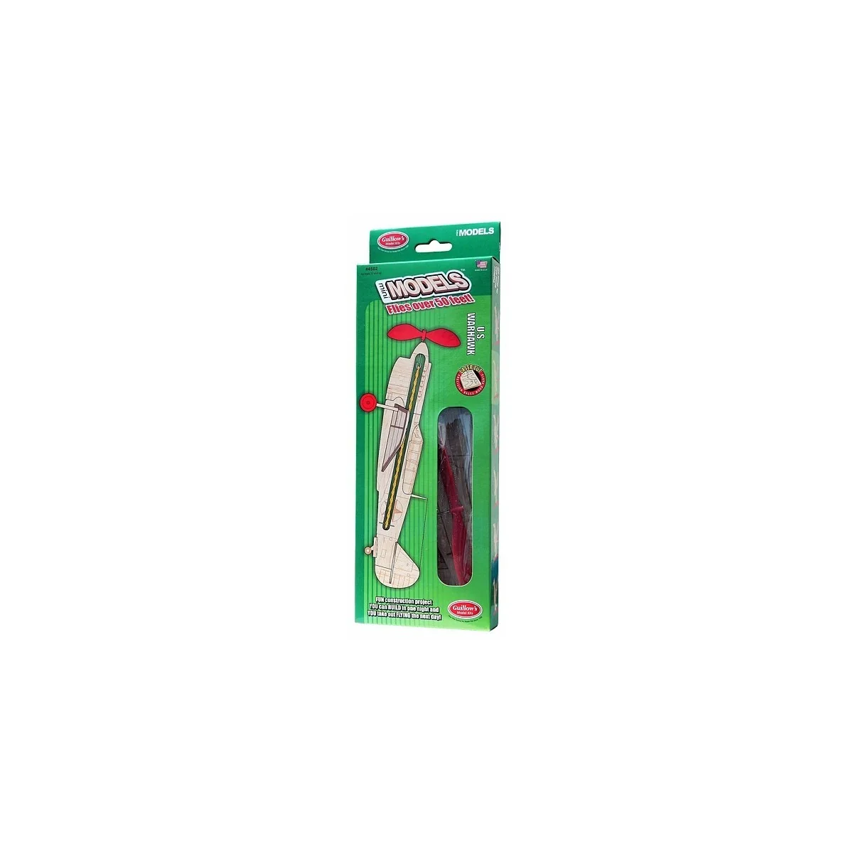 U.S. Warhawk mini plane balsa Guillow's Guillow's S0284502 - 3