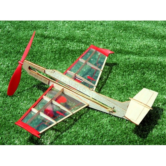 S0284504-Rockstar Jet mini avion balsa Guillow's