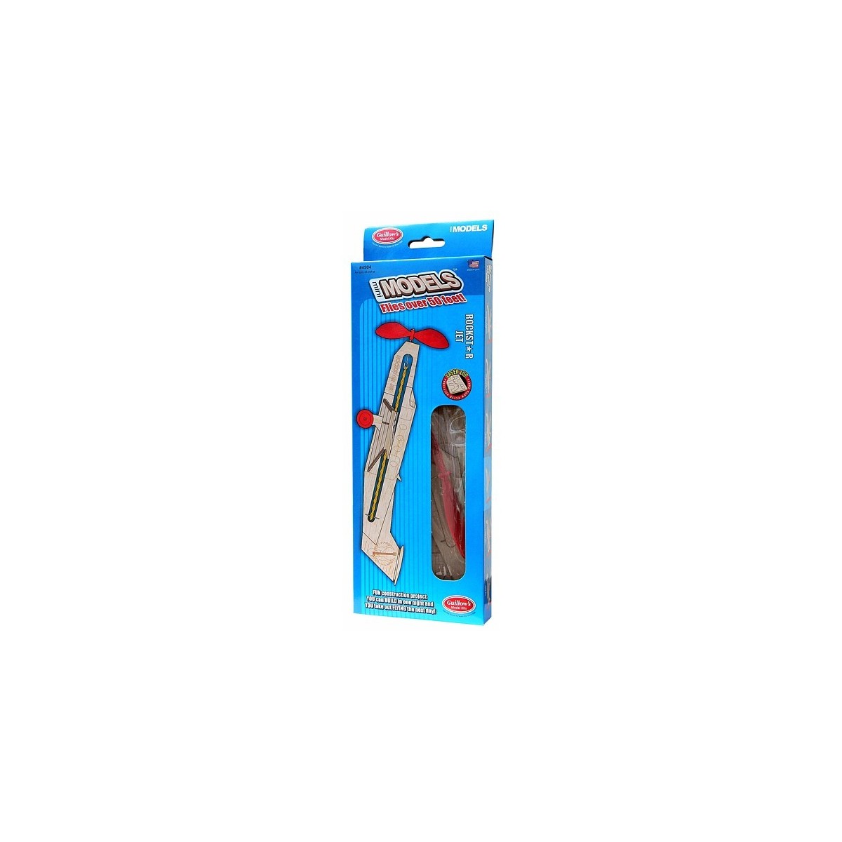 Rockstar Jet mini plane balsa Guillow's Guillow's S0284504 - 3 Rockstar Jet mini plane balsa Guillow's Guillow's S0284504 - 3