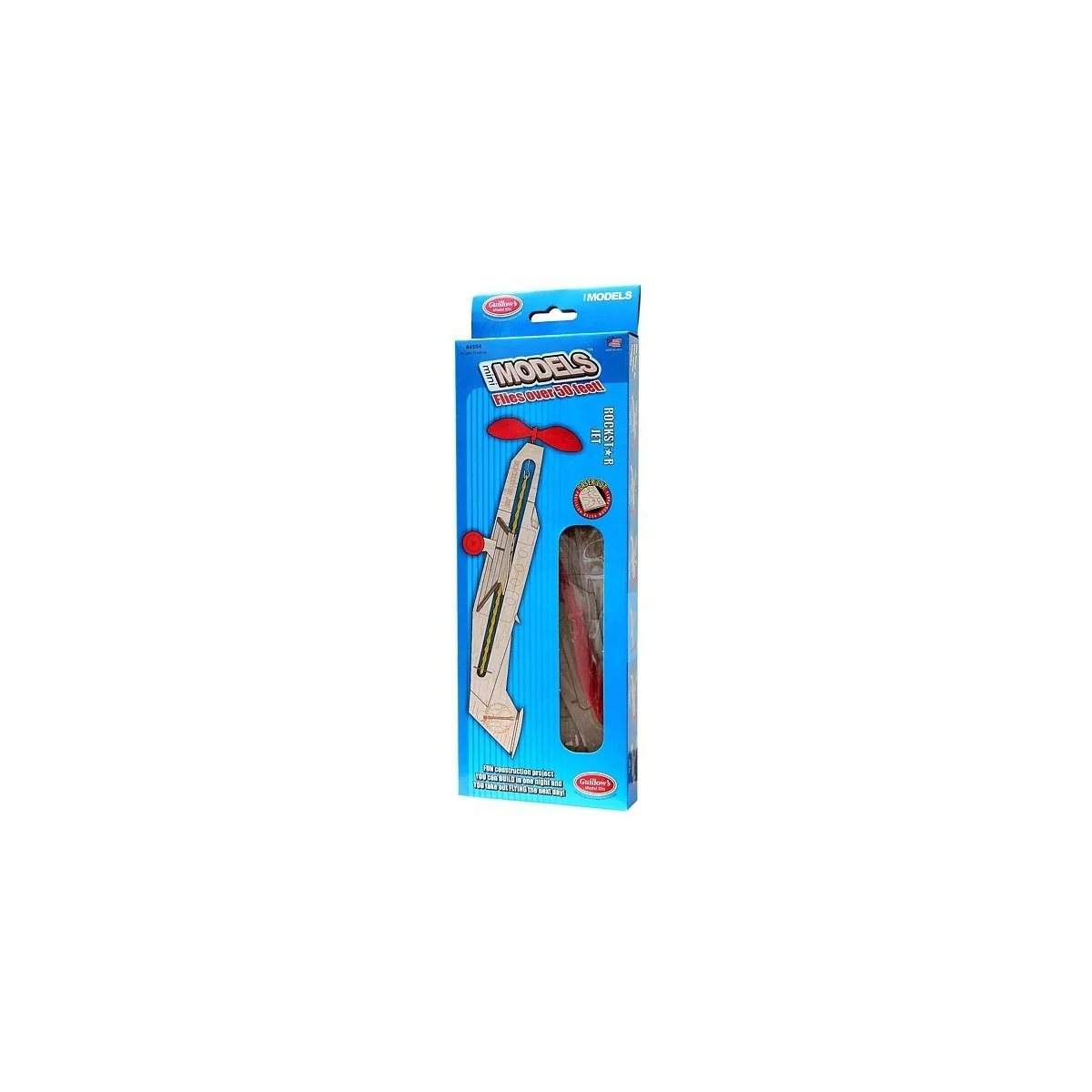 Rockstar Jet mini plane balsa Guillow's Guillow's S0284504 - 3 Rockstar Jet mini plane balsa Guillow's Guillow's S0284504 - 3