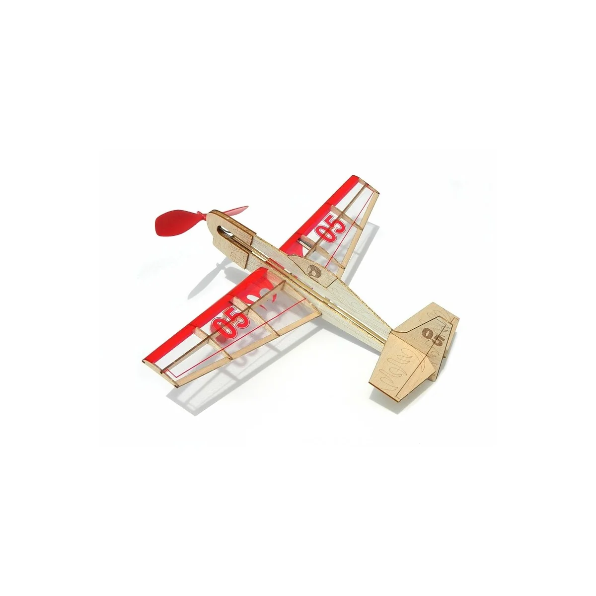 Stunt Flyer mini plane balsa Guillow's Guillow's S0284505 - 1