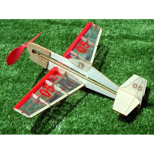 Stunt Flyer mini plane balsa Guillow's Guillow's S0284505 - 2 S0284505-Stunt Flyer mini plane balsa Guillow's - S0284505