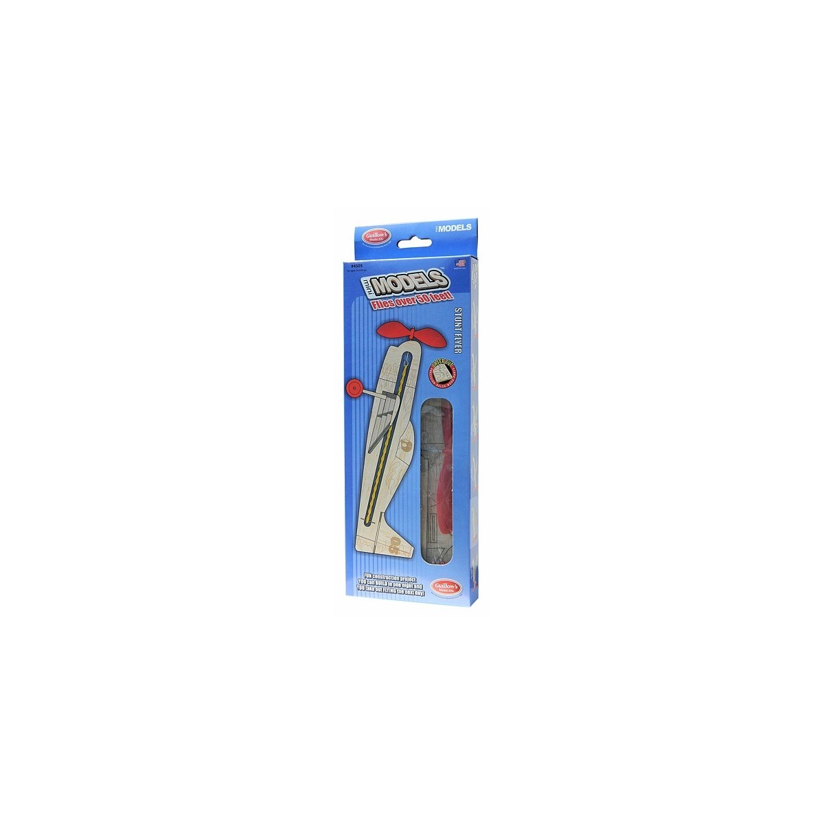 Stunt Flyer mini plane balsa Guillow's Guillow's S0284505 - 3