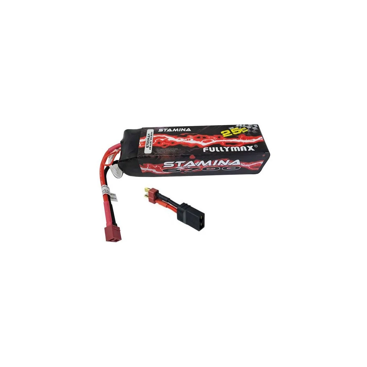 LiPo 4S 14.8V 6700mAh 25C 2890X Fullymax Traxxas F2890X - 1