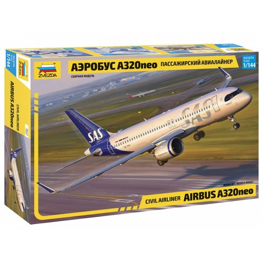 Z7037-Airbus A320 neo 1/144 Zvezda