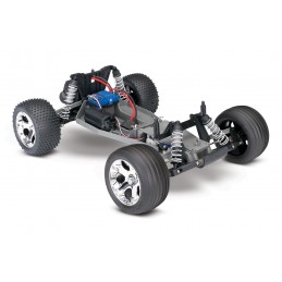 Rustler XL-5 TQ ID 4x2 Bleu 1/10 RTR Traxxas avec accu/chargeur Traxxas TRX-37054-1-BLUEX - 4