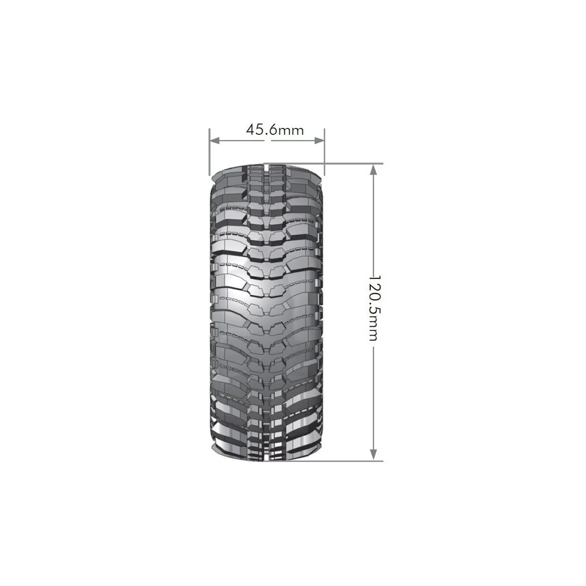 Pneus CR-Champ + Jantes 1.9" Noir 1/10 (x2) Louise RC Louise RC L-T3231VB - 2 Pneus CR-Champ + Jantes 1.9" Noir 1/10 (x2) Louise RC Louise RC L-T3231VB - 2