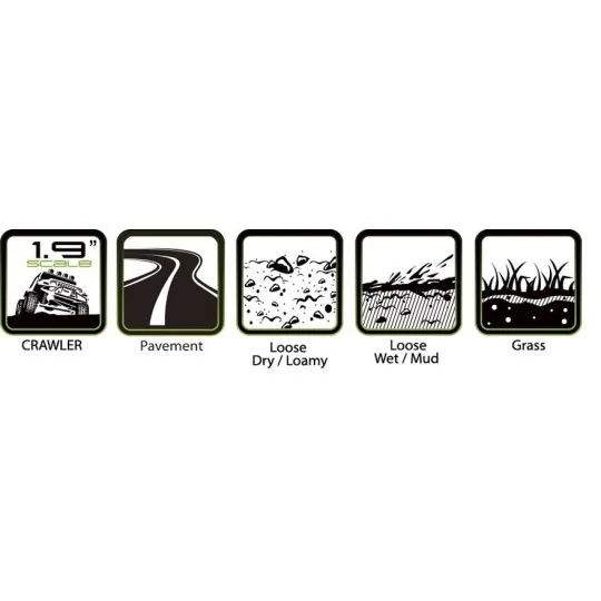 Pneus CR-Champ + Jantes 1.9" Noir 1/10 (x2) Louise RC Louise RC L-T3231VB - 3 L-T3231VB-Pneus CR-Champ + Jantes 1.9" Noir 1/10 (x2) Louise RC - L-T3231VB