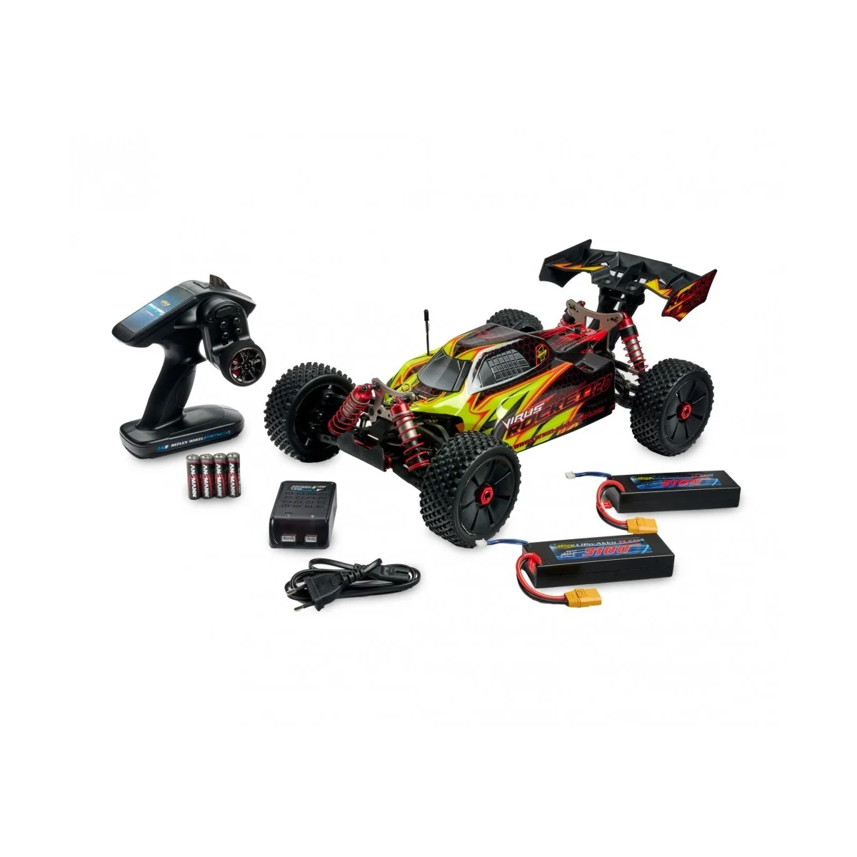 Virus Rocket 120 Brushless 6S 100% RTR 1/8 Carson Carson 500409072 - 1 Virus Rocket 120 Brushless 6S 100% RTR 1/8 Carson Carson 500409072 - 1