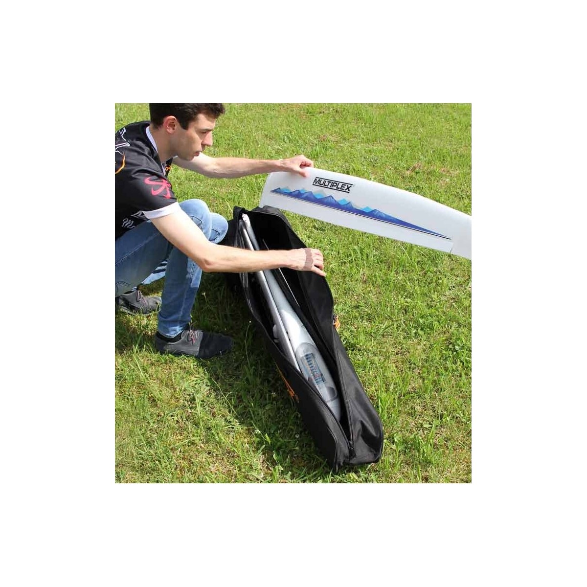 Sac de transport planeurs 127cm (Heron, Solius, EasyGlider) Multiplex Multiplex 763318 - 3