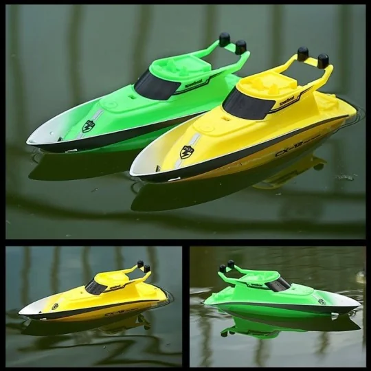 SV-30015-Mini Racing Yacht Green 2.4Ghz RTR Siva - SV-30015
