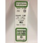 S1370252-Square tube 3.2x350mm Ref: 252 - Evergreen - S1370252