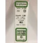 S1370252-Square tube 3.2x350mm Ref: 252 - Evergreen - S1370252