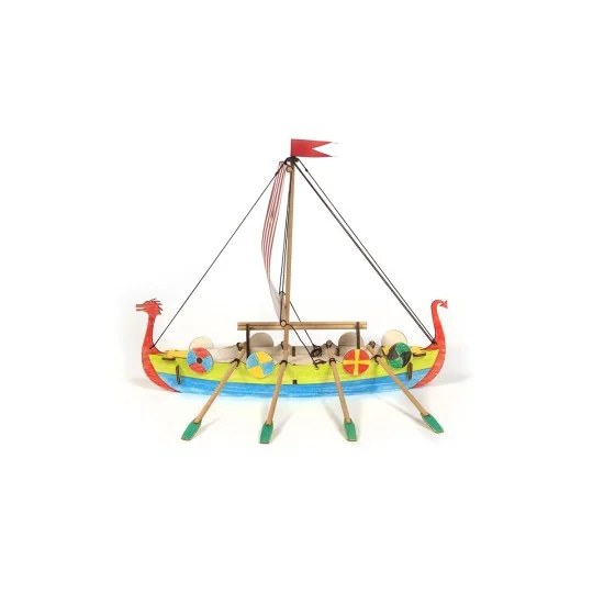 Boat Viking kit construction wood OcCre OcCre 20001 - 2 20001-Boat Viking kit construction wood OcCre - 20001