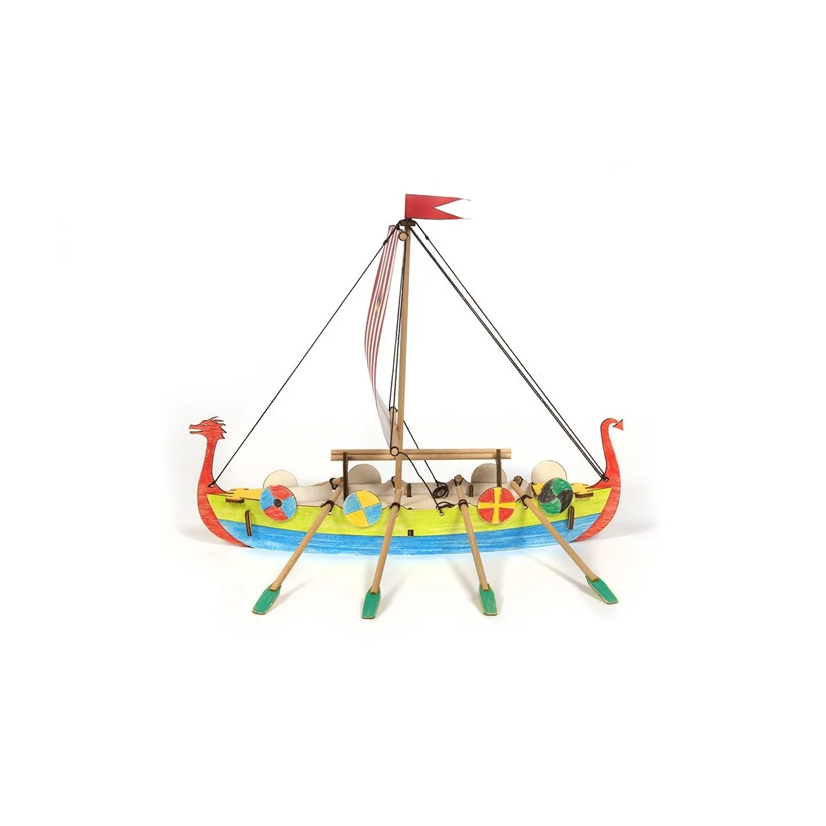 Bateau Viking kit construction bois OcCre OcCre 20001 - 2