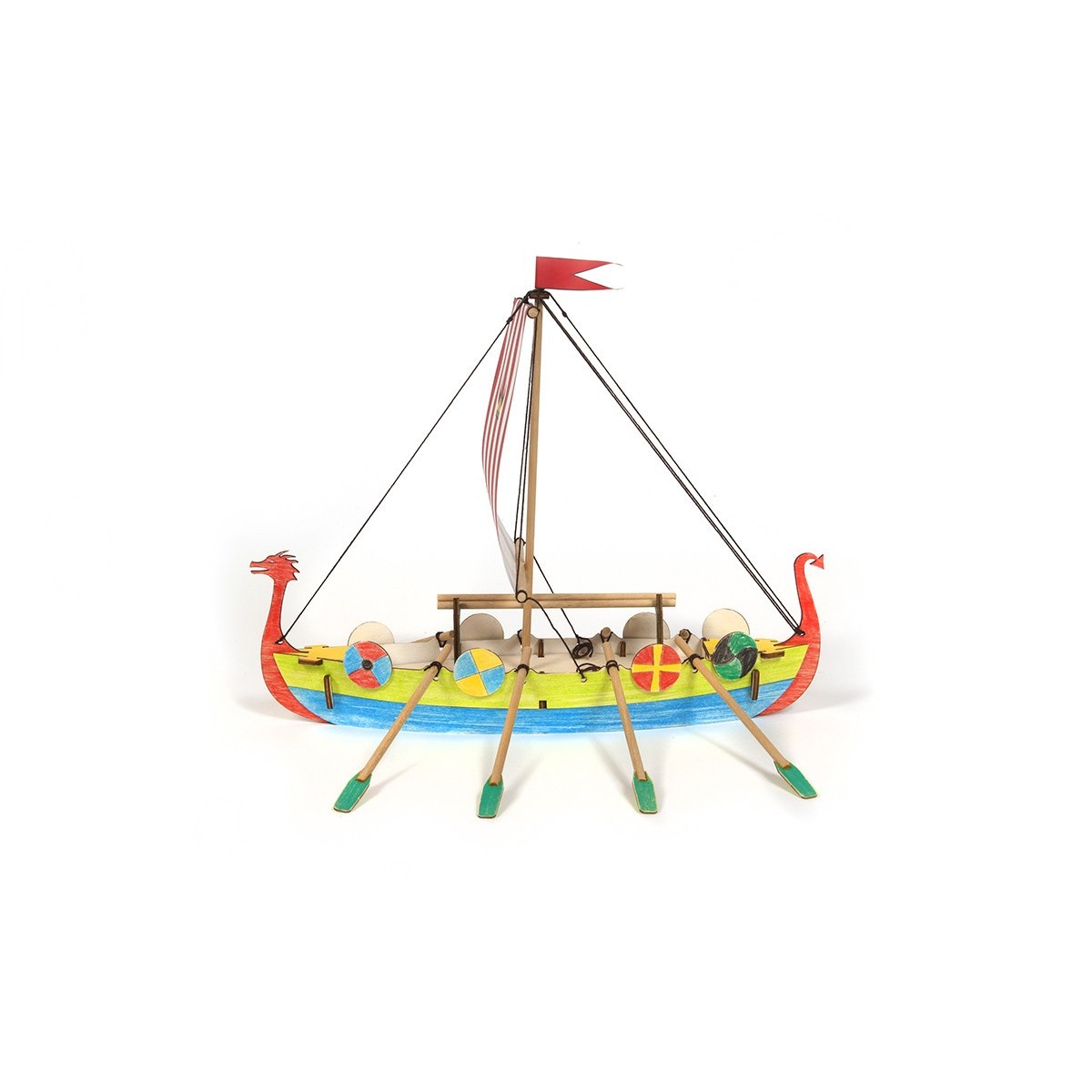 Bateau Viking kit construction bois OcCre OcCre 20001 - 2