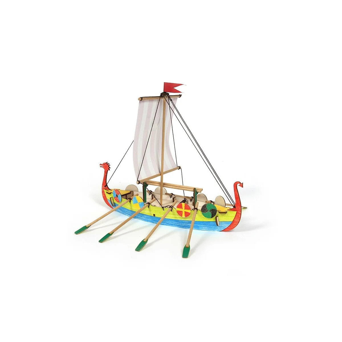 Bateau Viking kit construction bois OcCre OcCre 20001 - 3