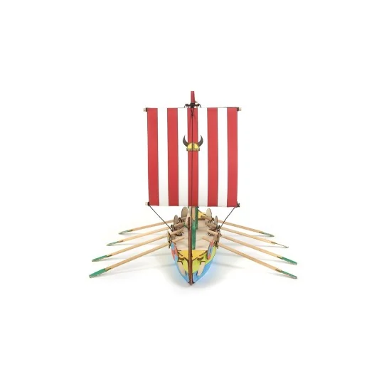 20001-Bateau Viking kit construction bois OcCre - 20001