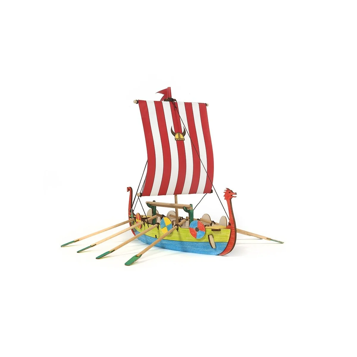 Bateau Viking kit construction bois OcCre OcCre 20001 - 5
