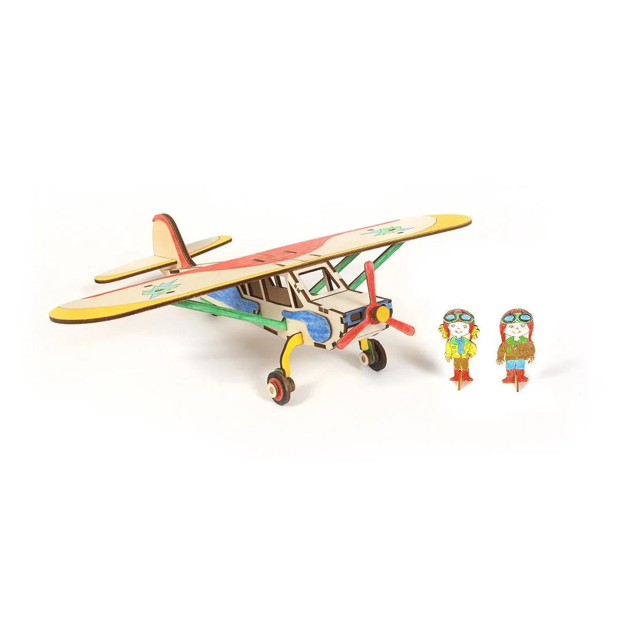 Airplane Falcon kit construction wood OcCre OcCre 20002 - 2 Airplane Falcon kit construction wood OcCre OcCre 20002 - 2