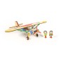 20002-Airplane Falcon kit construction wood OcCre