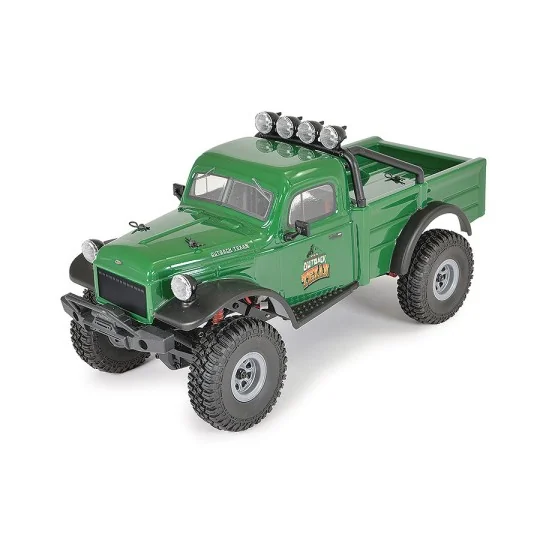 FTX5524GN-Outback Mini X Texan Crawler 2.4Ghz Green 1/18 RTR FTX - FTX5524GN