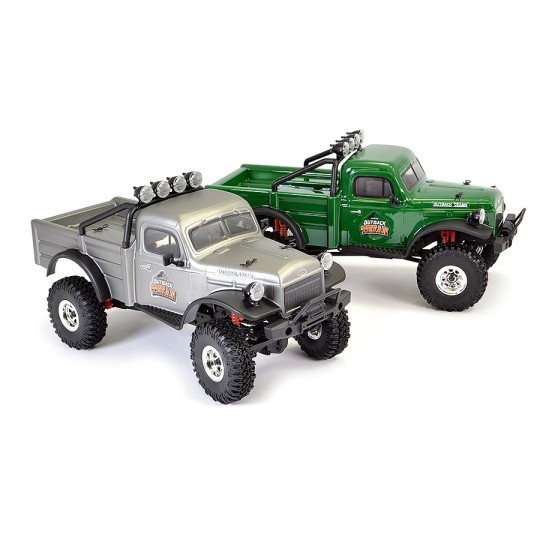 FTX5524GY-Outback Mini X Texan Crawler 2.4Ghz Grey 1/18 RTR FTX