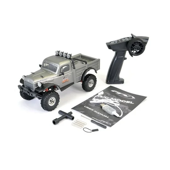 FTX5524GY-Outback Mini X Texan Crawler 2.4Ghz Grey 1/18 RTR FTX