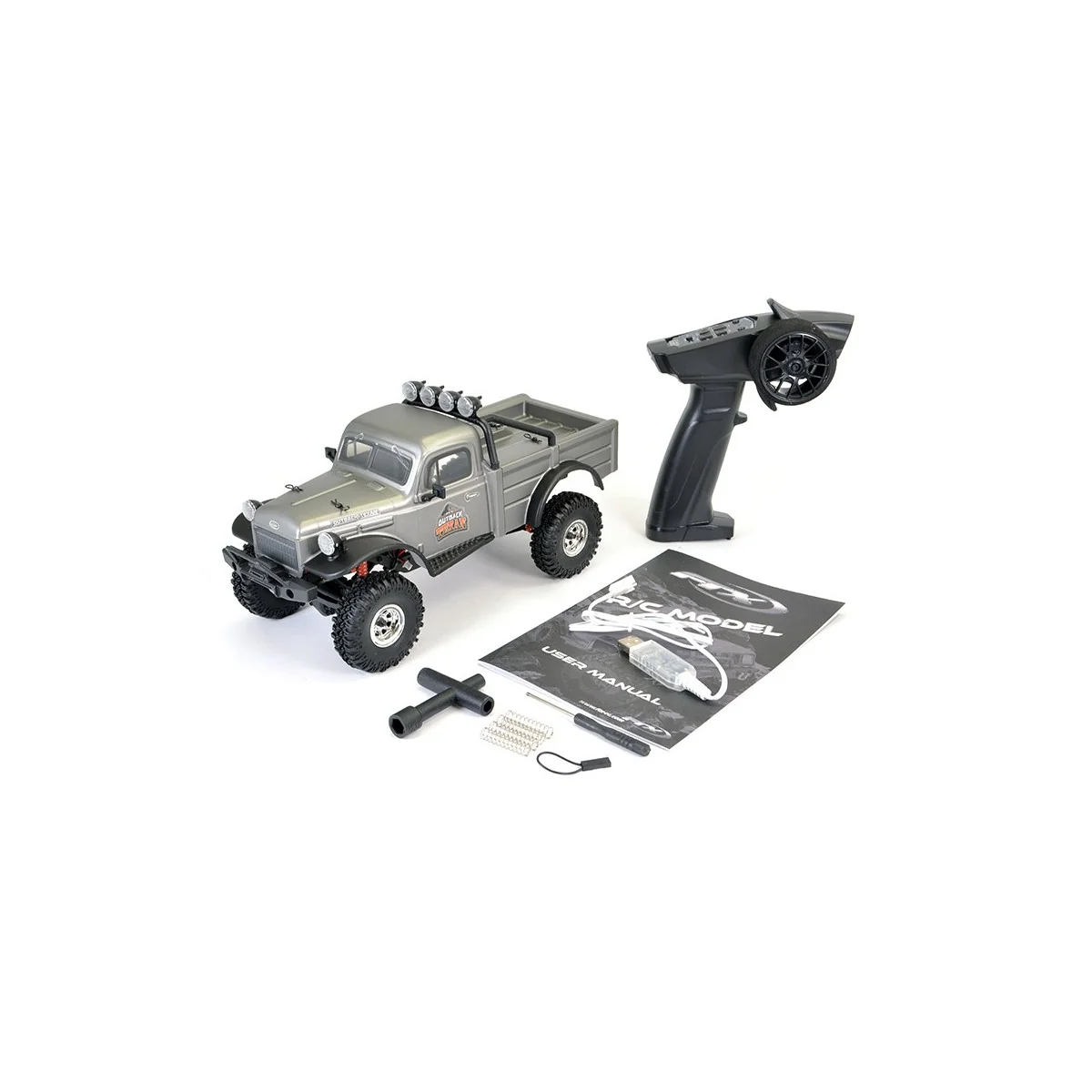 Outback Mini X Texan Crawler 2.4Ghz Grey 1/18 RTR FTX FTX FTX5524GY - 11