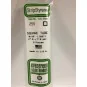 S1370255-Tube carré 7.9x350mm Ref : 255 - Evergreen - S1370255