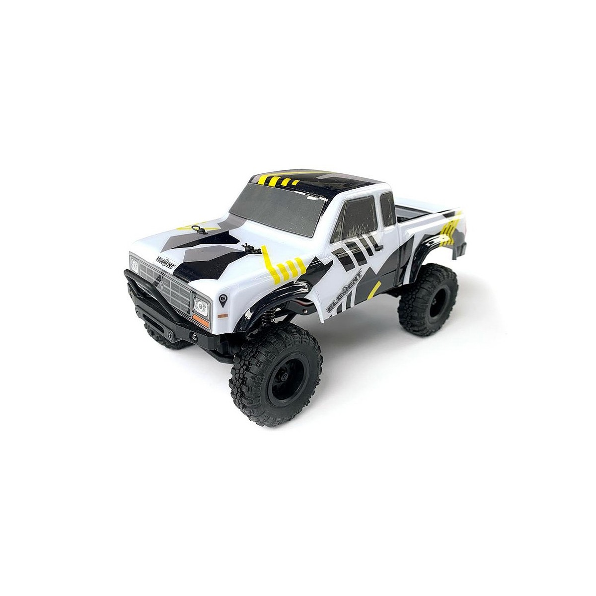 Enduro24 Sendero Trail Truck Noir/Jaune 4WD 1/24 RTR Element RC EL20180 - 1