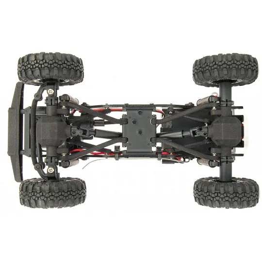 EL20180-Enduro24 Sendero Trail Truck Noir/Jaune 4WD 1/24 RTR Element RC