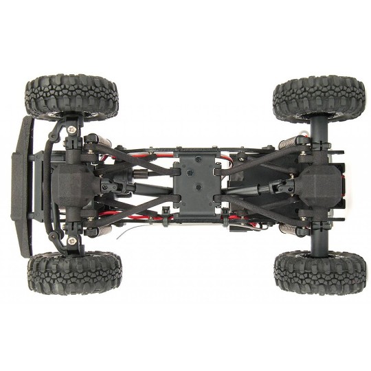 EL20181-Enduro24 Sendero Trail Truck Blue/Red 4WD 1/24 RTR Element RC