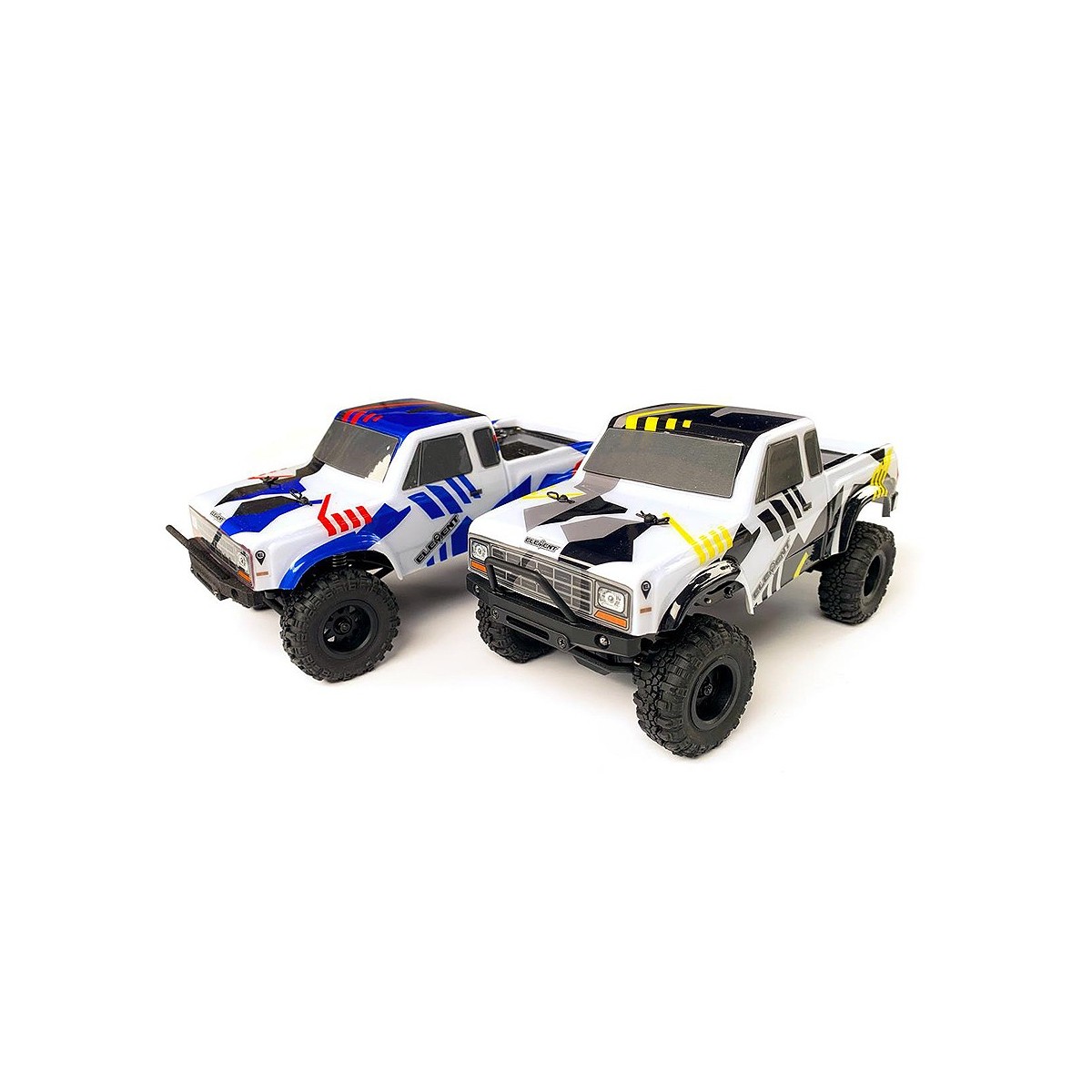 Enduro24 Sendero Trail Truck Bleu/Rouge 4WD 1/24 RTR Element RC  EL20181 - 10