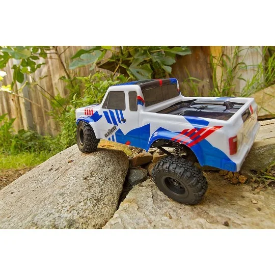 EL20181-Enduro24 Sendero Trail Truck Blue/Red 4WD 1/24 RTR Element RC - EL20181