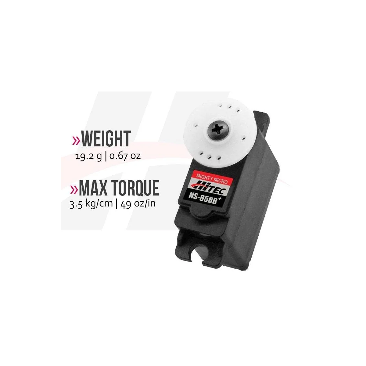 Servo mini HS-85BB Hitec Hitec 112085 - 1 Servo mini HS-85BB Hitec Hitec 112085 - 1