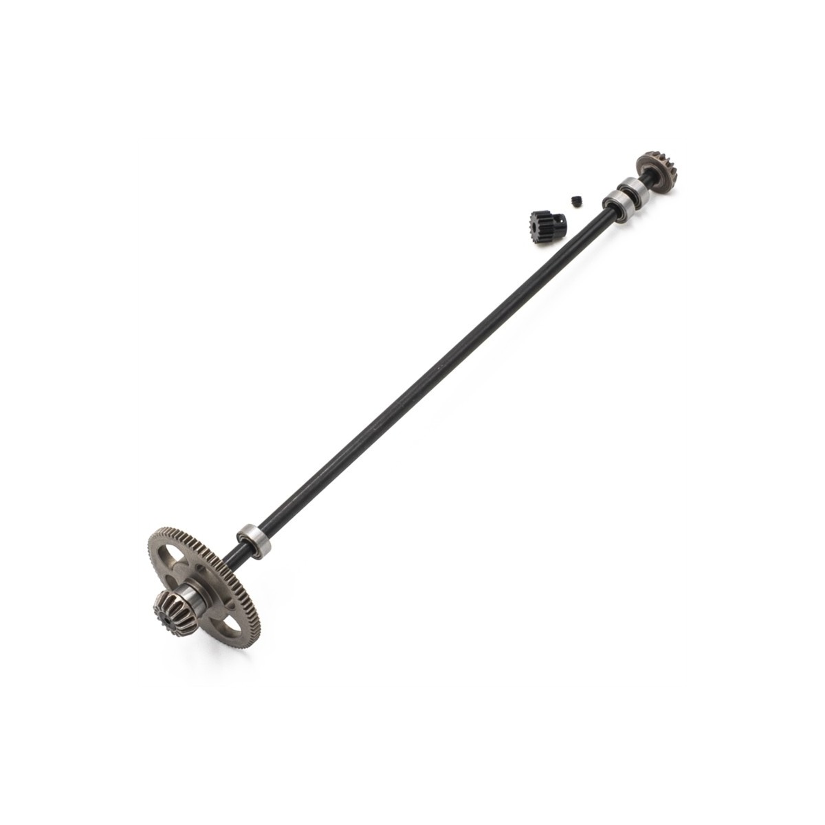 Axe de transmission central complet option avec couronne métal STX/DTX Funtek Funtek FTK-22010 - 1