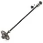 FTK-22010-Complete central transmission axis option with STX/DTX Funtek metal crown - FTK-22010