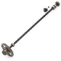 FTK-22010-Axe de transmission central complet option avec couronne métal STX/DTX Funtek - FTK-22010