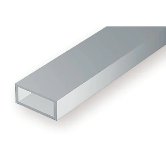 S1370257-Tube rectangulaire 3.2x6.3x350mm Ref : 257 - Evergreen