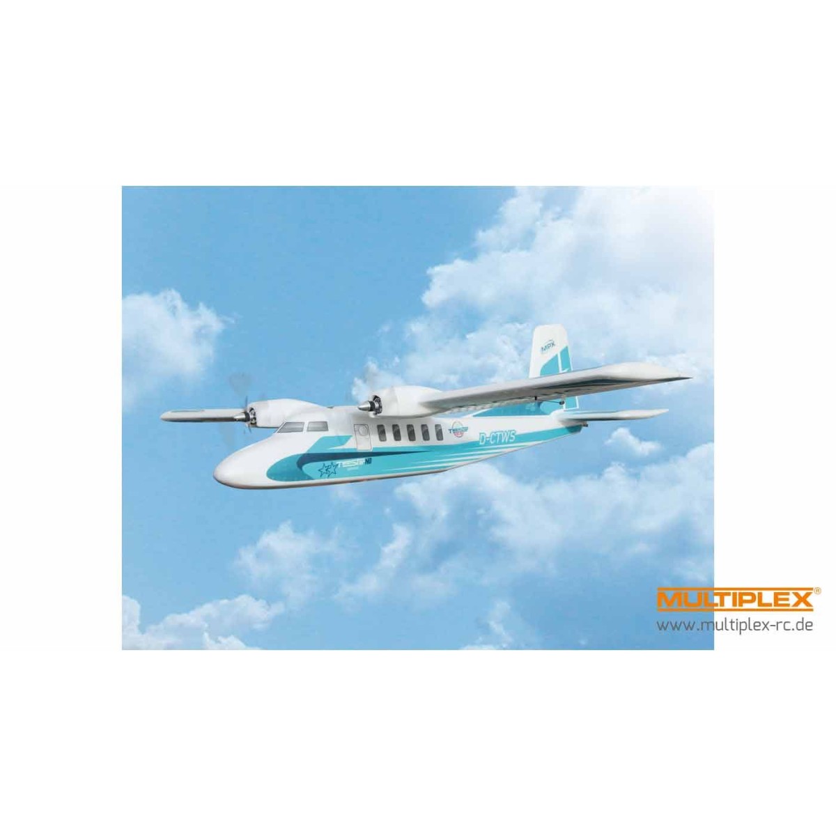 TwinStar ND RR 1.42m Multiplex Multiplex 1-00911 - 8 TwinStar ND RR 1.42m Multiplex Multiplex 1-00911 - 8
