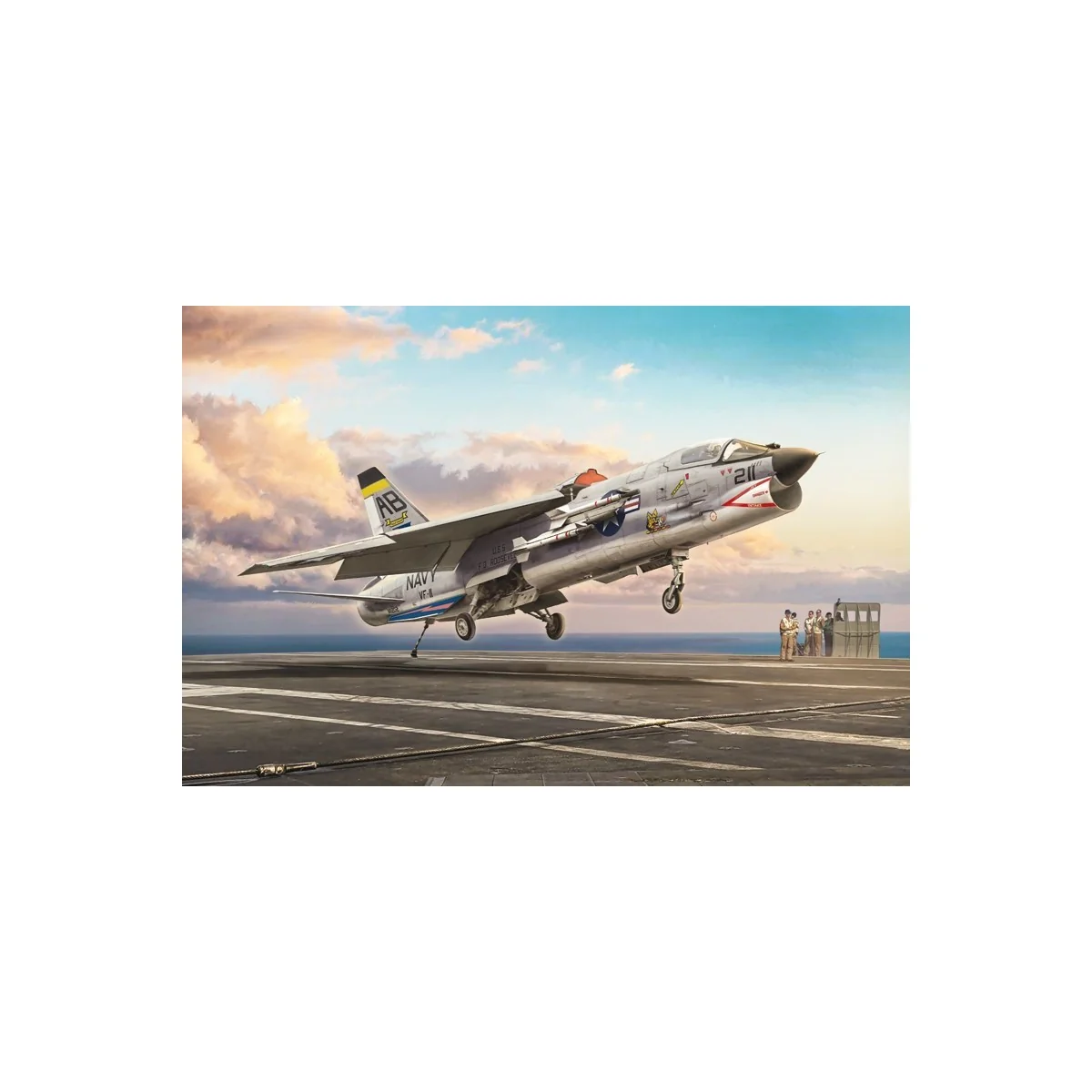 Avion F-8E Crusader 1/72 Italeri Italeri I1456 - 1 Avion F-8E Crusader 1/72 Italeri Italeri I1456 - 1
