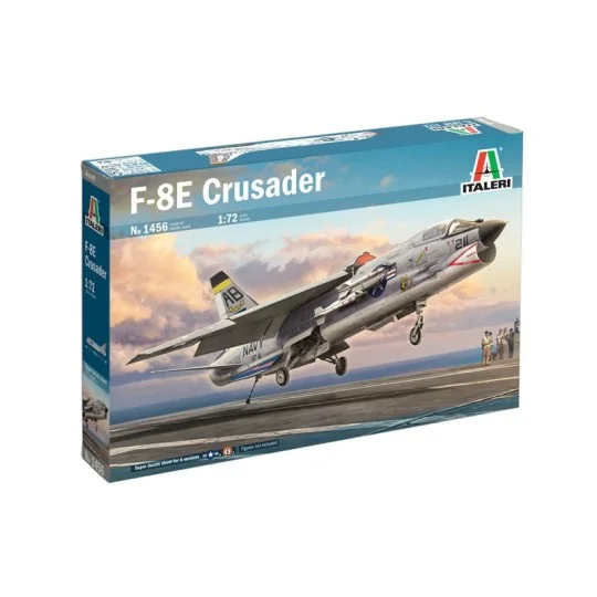 Avion F-8E Crusader 1/72 Italeri Italeri I1456 - 2 I1456-Avion F-8E Crusader 1/72 Italeri - I1456