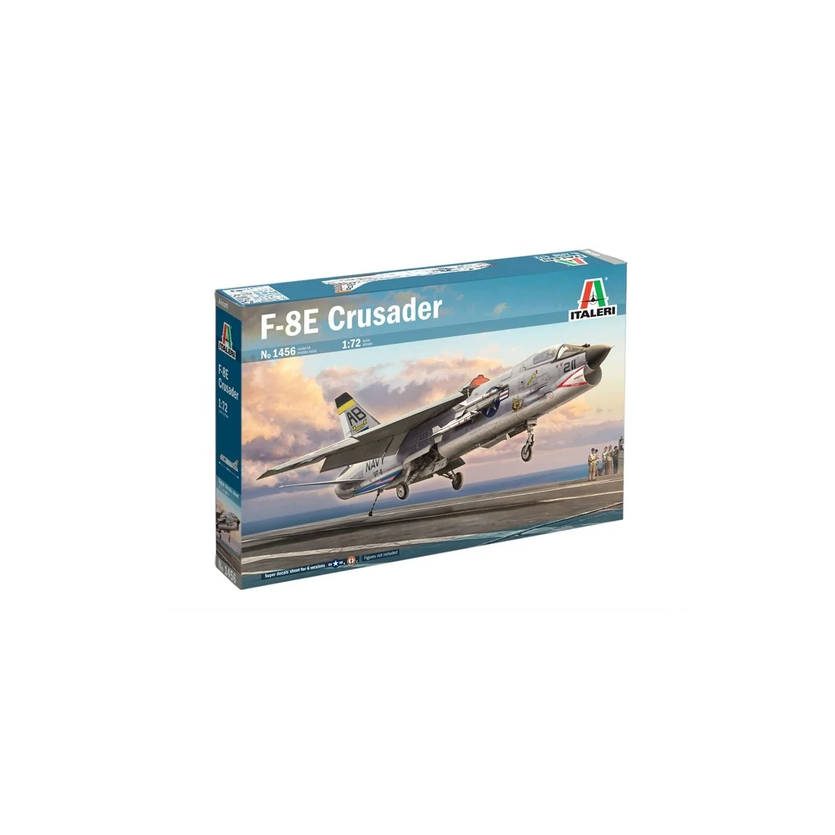 Avion F-8E Crusader 1/72 Italeri Italeri I1456 - 2 Avion F-8E Crusader 1/72 Italeri Italeri I1456 - 2