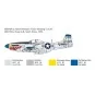 F-51D Mustang Korean War 1/72 Italeri aircraft Italeri I1452 - 6 I1452-F-51D Mustang Korean War 1/72 Italeri aircraft - I1452